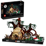 LEGO Star Wars Dagobah Jedi Training Diorama 75330 Building Kit for Adults; Brick-Built Collectible for Display (1,000 Pieces)