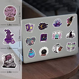 100 PCS Witch Stickers, Witchy Stickers, Apothecary Stickers for Water Bottle, Journaling, Laptop, Srapbook,Vinyl Spooky Stickers for Teens Adults