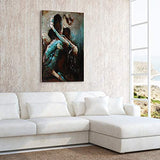 Empire Art Direct Ballroom Dancers Mixed Media Iron Hand Painted Dimensional Wall Art, 48" x 32" x 2.4", Ready to Hang