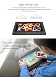 Parblo 10.1" Coast10 Graphics Drawing Tablet LCD Monitor with Cordless Battery-free Pen +Wool Liner