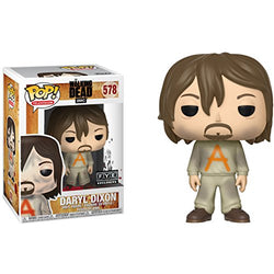 Funko Daryl Dixon (f.y.e. Exclusive): Walking Dead x POP! TV Vinyl Figure & 1 POP! Compatible PET Plastic Graphical Protector Bundle [#578 / 25254 - B]