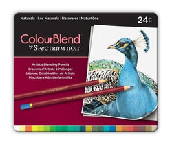 ColourBlend by Spectrum Noir New 24 Piece Pencil Tin, Naturals
