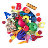 Buttons Galore 50-Value Pack School Button