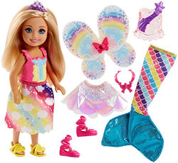 Barbie Dreamtopia Rainbow Cove Chelsea Doll And Fashions Set, Blonde