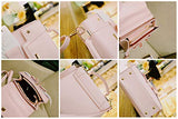 JHVYF Women's Cute Wings Bow Top Handle Cross Body Shoulder Bags Girls Handbag Pink 354343