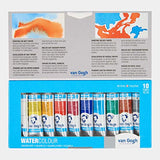 Van Gogh Watercolor Paint Set, 10x10ml Tube Set