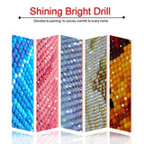 Diamond Painting Seaside Diamond Art Kits for Adults Women Rhinestone Diamond Embroidery Paintings DIY 5D Diamond Painting Home Wall Decor Diamond Art (Yellow)