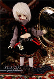 St. Lucia in Black, GEM of Doll 1/6 Baby Gril BJD Doll 27.5CM Dollfie / 100% Custom-made / Bare Doll + Free Make-up