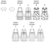 BUTTERICK PATTERNS B3351 Children's/Girls' Jacket & Dress, Size 6-7-8