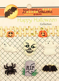 Buttons Galore HHGROUP Happy Halloween Buttons - Set of 6 Cards