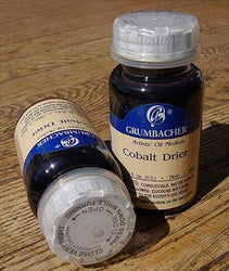 Grumbacher Cobalt Drier Medium for Oil Paintings, 2-1/2 Oz. Jar, #5942