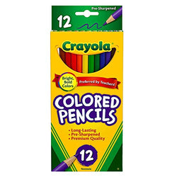 Crayola BIN4012BN Colored Pencils, 12 Per Box, 12 Boxes