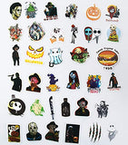 150PCS Halloween Stickers, Funny Waterproof Vinyl Spooky Stickers for Teens Decorations Terrorist Stickers for Laptop, Bike Guitar Motorcycle Luggage Skateboard Horror Stickers