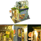 DIY DOLLHOUSE Miniature Kit with Furniture, 3D Wooden Miniature House , Miniature Dolls House kit TD41