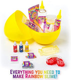 GirlZone Rainbow Candy DIY Slime Kit, Everything in One Egg to Make Rainbow Slime, Fluffy Cloud Slime, Clear Butter Slime and More, Great Gift Idea and Best Slime Kit for Girls Ages 8-12