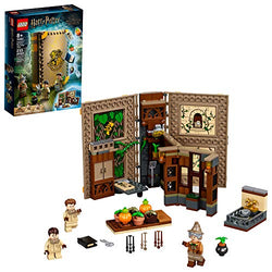 LEGO Harry Potter Hogwarts Moment: Herbology Class 76384 Professor Sprout’s Classroom in a Brick Book Playset, New 2021 (233 Pieces)