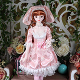 Dream fairy--Chinese zodiac Series Fortune Days Original Design 60 cm Dolls(with Gift Box), Series 26 Joints Doll, Best Gift for Girls. (Rabbit)