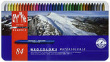 Caran d'Ache Classic Neocolor II Water-Soluble Pastels, 84 Colors