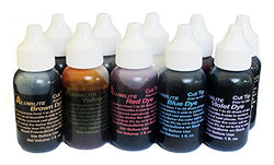 Alumilite Colorants Complete Set Of Ten Liquid Pigment Dye