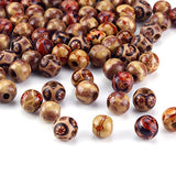 OPount 310 Pieces Dreadlocks Beads DIY Hair Braid Accessories with Natural Painted Wood Beads,