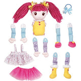 Adora Mixxie Mopsie Hugsy Daisy - 16" Soft  Interchangeable Play Set Doll for Kids Aged 4 years & up
