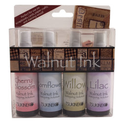 Tuskineko Walnut Ink Sampler II, 4-Pack