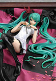 Good Smile Character Vocal Series 01: Supercell feat. Hatsune Miku (World is Mine) Brown Frame 1:8 Scale PVC Figure, Multicolor