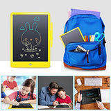 Sketch Pads for Drawing Kids, LEYAOYAO LCD Writing Tablet with Protect Bag Etch a Pads,Colourful Screen Draw Pad Draw Board,Birthday Gifts for 3 4 5 6 Year Old Girls(Yellow,10-Inch)