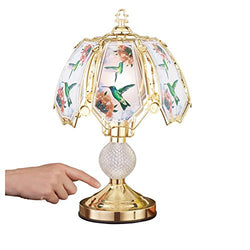 Hummingbird Touch Lamp With Gold-tone Base