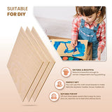 Chevastyl Basswood Sheets 20 Packs 12x8x1/8” Inch Balsa Wood Board for Crafts Plywood Cardboard Sheets Balsa Wood Panels & Accessories for Craft Supplies & Materials 3mm Thin Wood Sheets Wood Strips