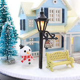 Yosoo Dollhouse Miniature DIY Handcraft Buildings Mini House Kit with LED Lights Birthday Gifts Home Decoration(#3)