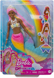 Barbie Dreamtopia Rainbow Magic Mermaid Doll with Rainbow Hair and Water-Activated Color Change Feature, Gift for 3 to 7 Year Olds