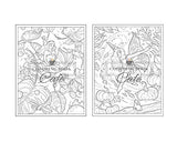 Fairy Life Coloring Book: An Adult Coloring Book Featuring Beautiful Fairies, Magical Fantasy Scenes and Relaxing Animal and Nature Patterns