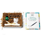 Calligraphy Kit - Starters Package Set. Simple Instructions & Tools. Master The Art of Handwriting. Become a Calligrapher Artist & Design Letters. Handlettering Hobbies Project Kit