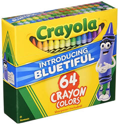 Crayola TRTAZ11A 071662000646 Crayon Set, 3-5/8", Permanent/Waterproof, 64/BX Sold As 1 Box,