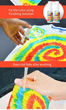 Tie-Dye Kits for Textile Craft Arts | Shirt Fabric Canvas Shoes T-Shirt Clothing Paint for Kids | Colors Dye Art Set | Permanent Nontoxic Fabric Markers | DIY Tie-Dye Kit Party Supplies
