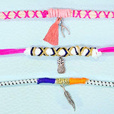 STMT DIY Set by Horizon Group USA, Design 10 Premium Personalized Vsco Girl Necklaces, Bracelets Or Rings. Beads, Chains, Strings & Tools Included