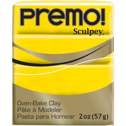 Premo Sculpey Polymer Clay 2oz-Cadmium Yellow