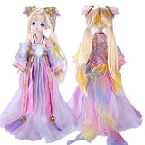 ICY Fortune Days 2nd Generation 1/4 Scale Anime Style 16 Inch BJD Ball Jointed Doll Full Set Including Wig, 3D Eyes, Clothes, Shoes, for Children Age 8+ (Yao)