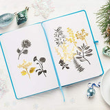 PAGOW 120PCS Herbal Plants Scrapbook Stickers, Herbal Plants Sticker, Doraking DIY Decoration for Laptop, Room, Kids, Envelopes, Scrapbook,Notebook, Guitar, Luggage, Glasses 20 Pictures (60PCS/Sheet)