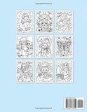 Kawaii Goth Cute and Creepy Coloring Book: Pastel Goth Horror Spooky Gothic Coloring Pages for Adults (Pastel Goth Coloring Series)