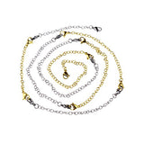 D-Buy 8 Pcs Stainless Steel Necklace Extender Bracelet Extender Extender Chain Set 4 Different