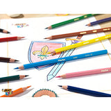 BIC Kids Evolution ECOlutions Colouring Pencils, Christmas Edition - Assorted Colours, Pack of 18