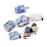 Mutil Random Irregular Shape Healing Beads Crystal Stone Quartz Charms Pendants for Necklace