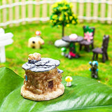 Skylety 64 Pieces Miniature Fairy Garden Accessories Mini Animals Miniature Ornament Kit Animal Figurines Animals Miniature Micro Landscape Accessories for Dollhouse Decoration Plant House Decor