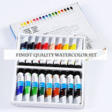 Winsor & Newton Fine Watercolor Paint Set,Watercolor Paint Tubes,for Artists, Students, Beginners, (Set of 24)