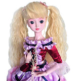 EVA BJD 1/3 BJD Dolls Full Set SD Doll 60cm 24" Ball Jointed Dolls Grace Toy Action Figure + Makeup + Accessory Gift