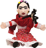 The Unemployed Philosophers Guild Frida Kahlo Little Thinker - 11" Plush Doll for Kids and Adults