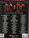 The Definitive AC/DC Songbook: Updated Edition