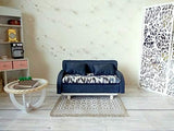 BJD Doll Sofa, Dollhouse Miniature Furniture 1/6 scale Handmade Modern Couch Prop